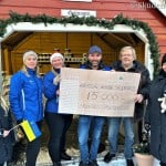 Gav 15.000 kr til Hjertelag Ukraina  (Video)