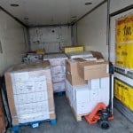 Sender trailer med nødhjelp til Ukraina