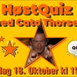 Inviterer til quizkveld med Cato Thorsen