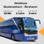 Det e sjynt (å dyrt) å kjøra buss