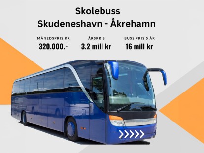 Det e sjynt (å dyrt) å kjøra buss